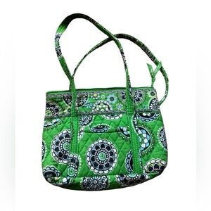 Vera Bradley Cupcakes Green Small Tote